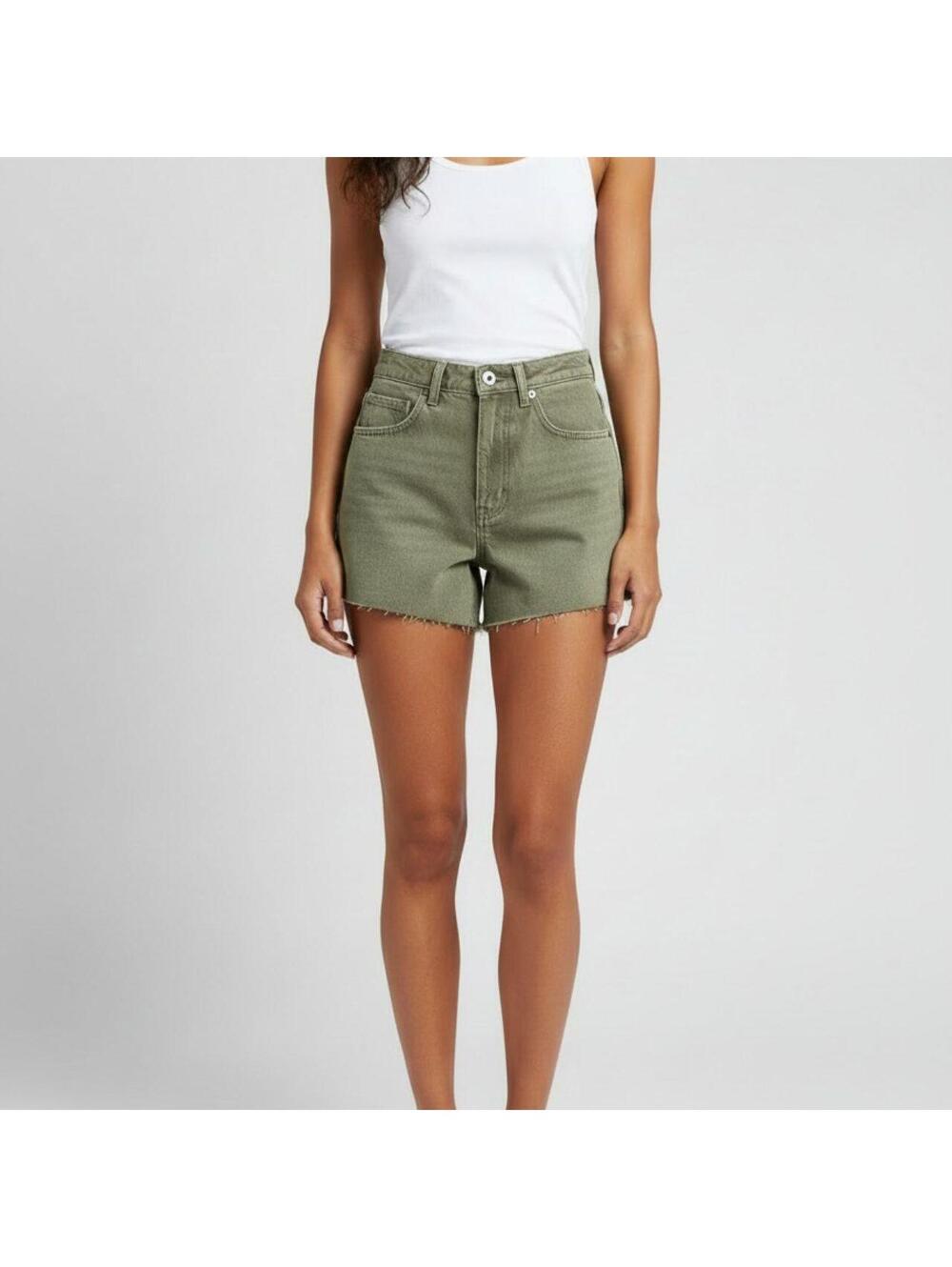 Cotton On Women's Green and Khaki Shorts